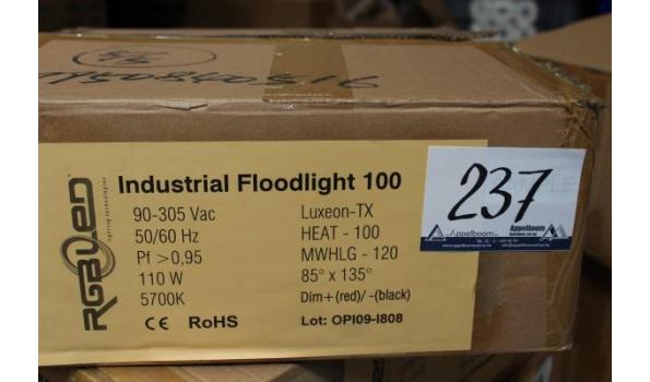 industriële floodlight 100, 110w